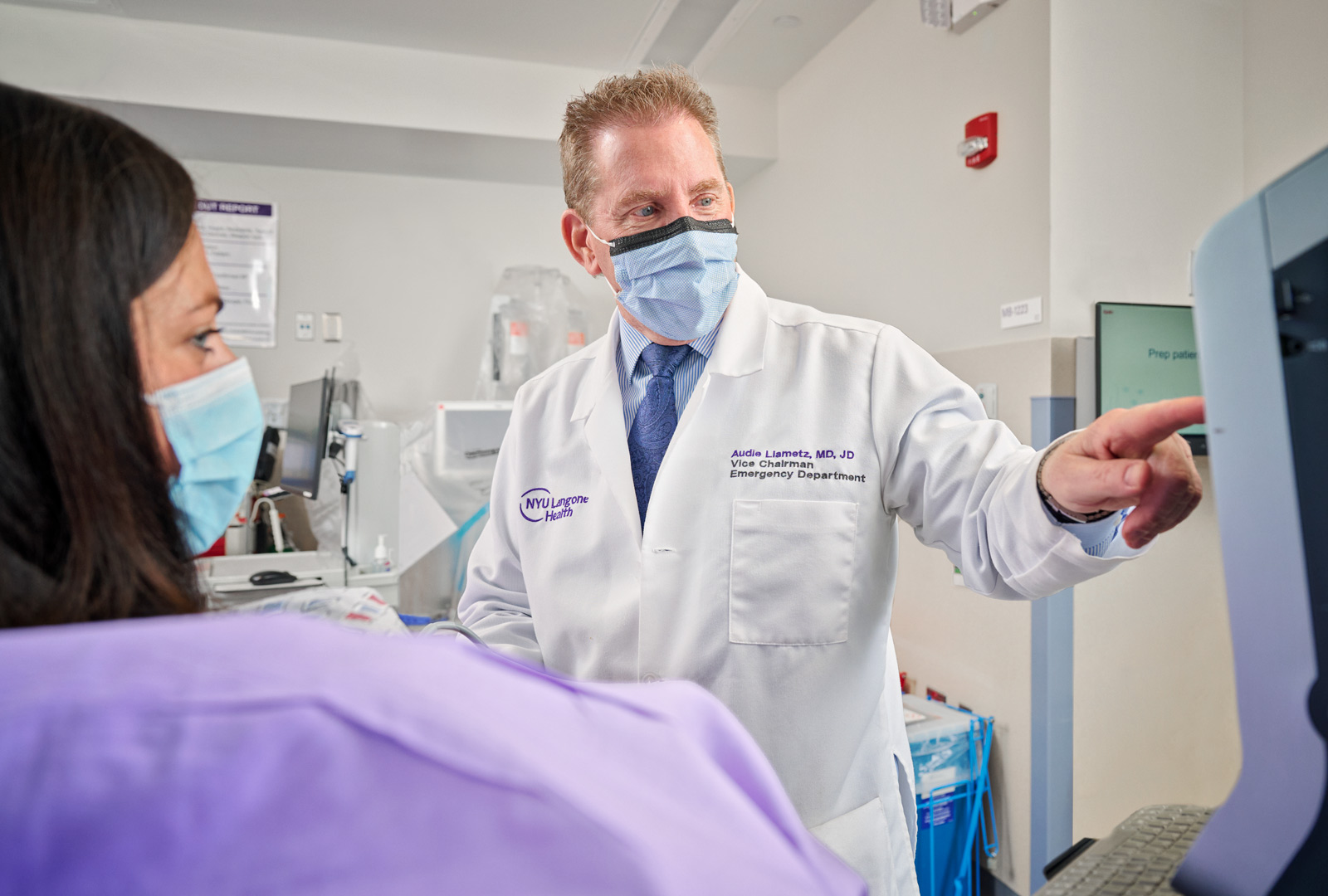 Dr. Audie Liametz Performs Ultrasound-Guided Procedure