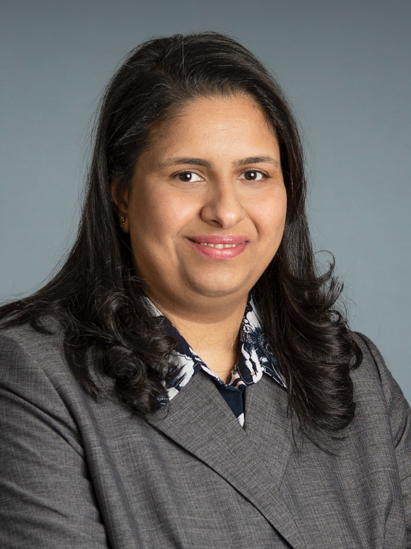 Faculty profile photo of Manju V. Pillai